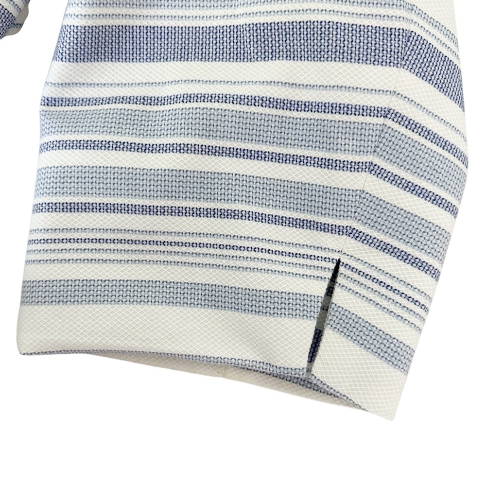 Talbots Stripe Biscay Open-Front Jacket Size 22w - image 8